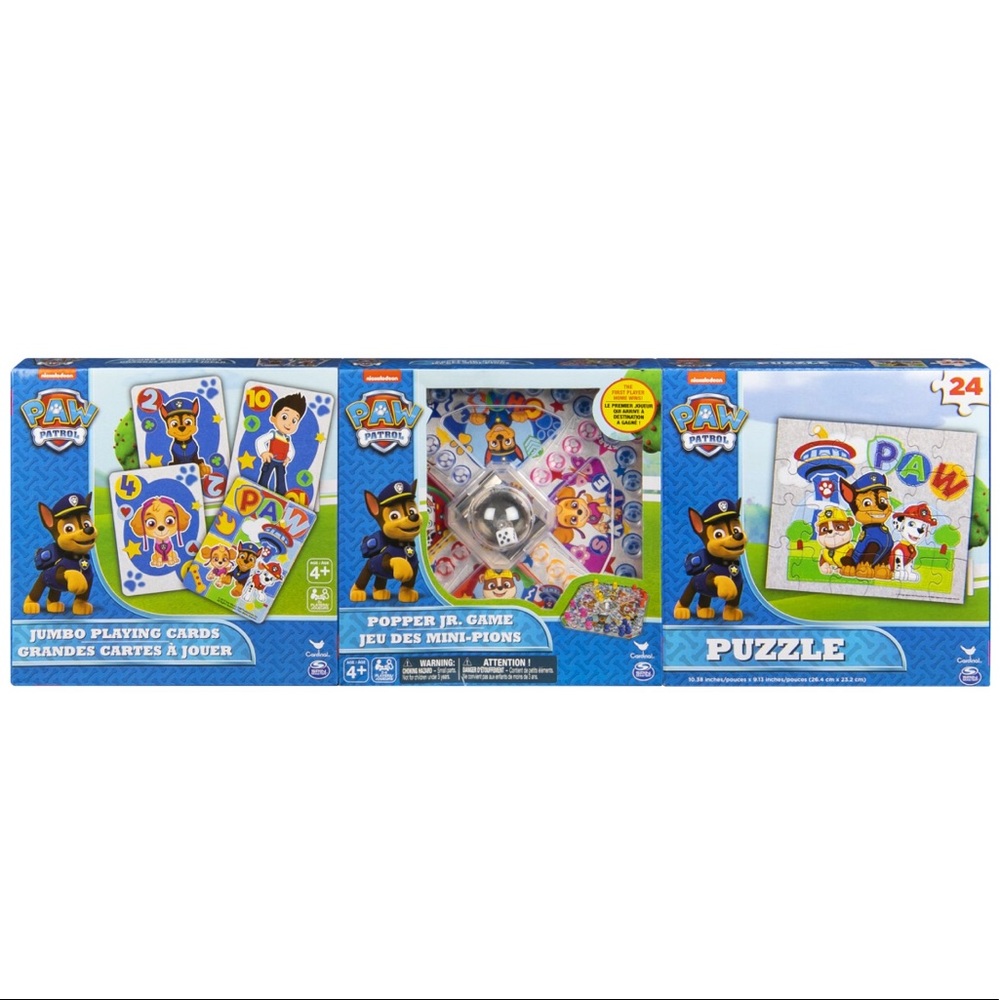 NIB  PAW Patrol 3-pack bundle!